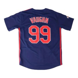 Unbranded Cleveland Indians Rick Vaughn #99 Major League Movie Jersey Navy Men's Medium