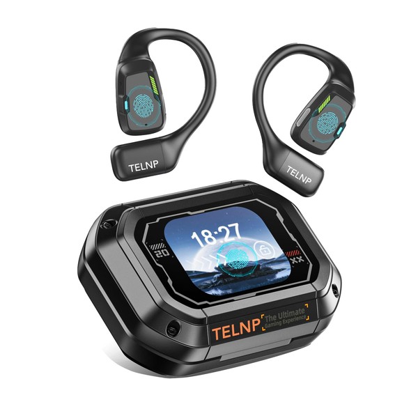TELNP XP6 AI Translator Earbuds, Real time Translation Open Earbuds