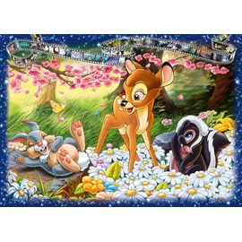 Ravensburger Jigsaw Puzzle, 1,000 Pieces, Bambi, grey