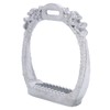 Stainless Steel Electroplated Lightweight Safety Stirrups Horse Riding Racing Accessory