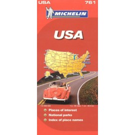 Michelin Map USA Road 761 (Maps/Country (Michelin))