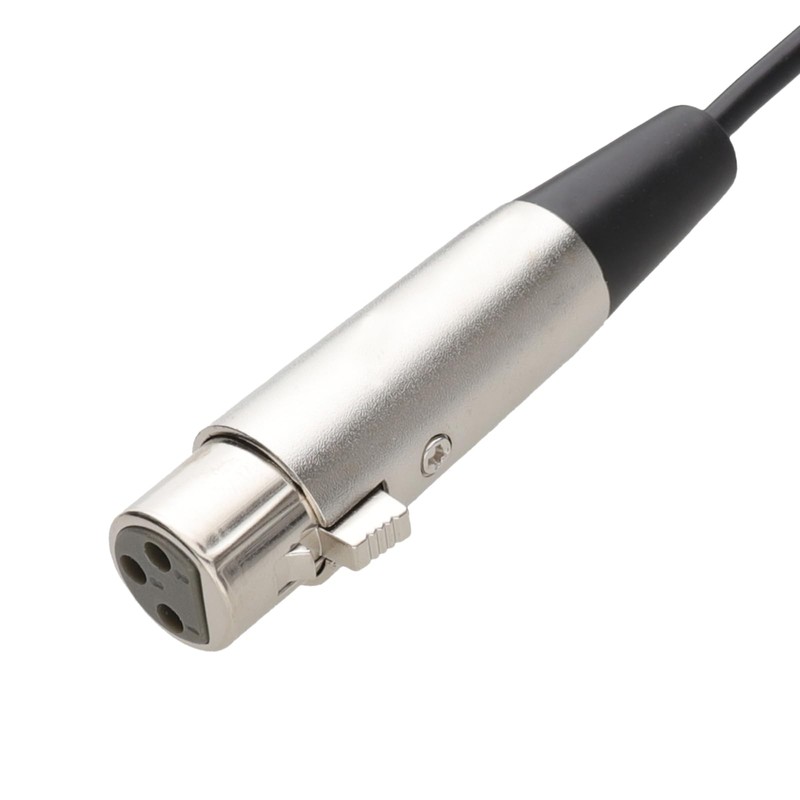 kenable 3.5mm Stereo Jack (PC/Laptop) to XLR Female (Mixer/Speaker) Cable