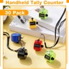 Hoteam 20 Pcs Handheld Tally Counter 4 Digital Number Count