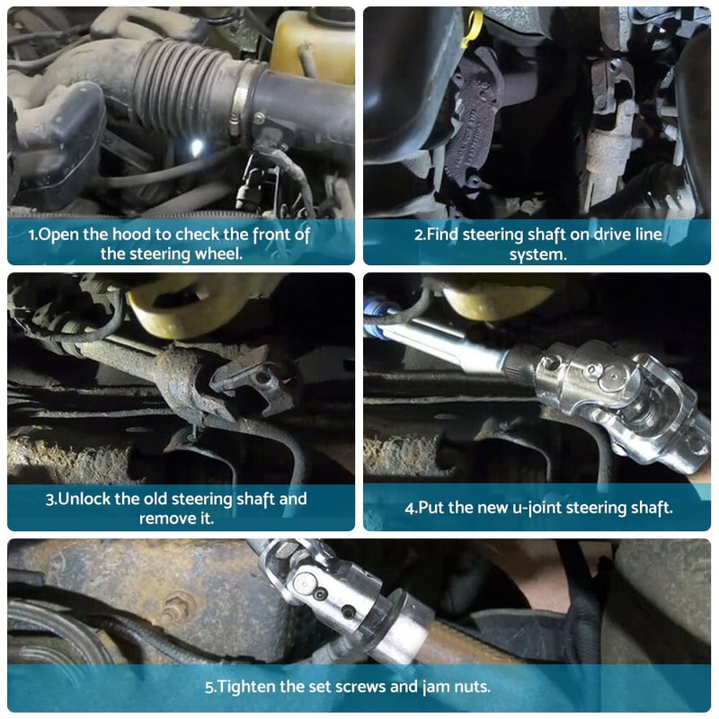 MAX COOL Steering Universal Joint Uni U-Joint 3/4" Dd To