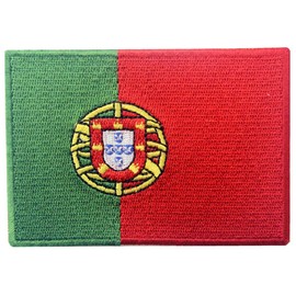Portugal Flag Embroidered Emblem Portuguese Iron On Sew On National Patch