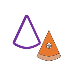 Piece of Pie Cookie Cutter - Piece of Pie Cookie Cutter - Thanksgiving Cookie Cutter - Dessert Cookie Cutter - Polymer Clay Cutter - Cutters