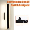 Facon 12V RV Vanity Wall Sconces with Switch - 2