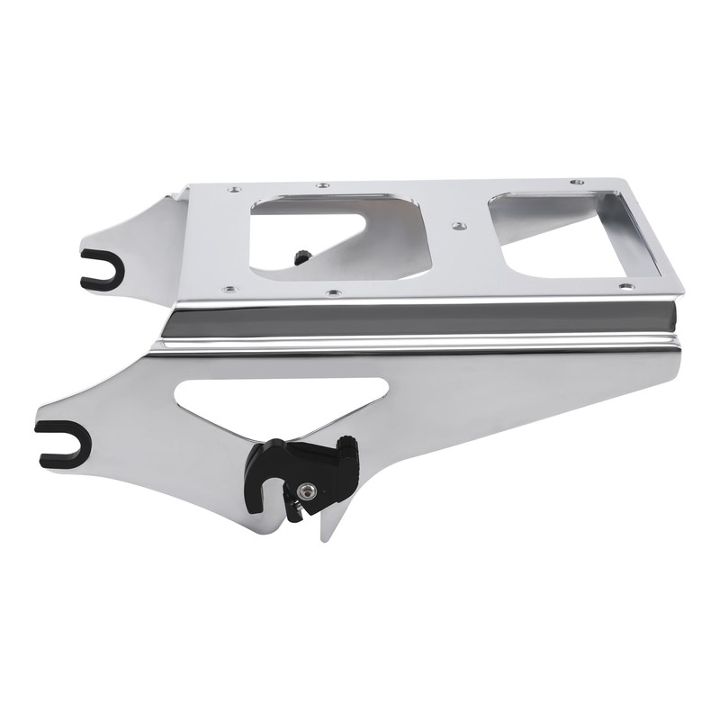 XFMT Motorcycles Chrome Detachable Two Up Luggage Rack Trunk Mount