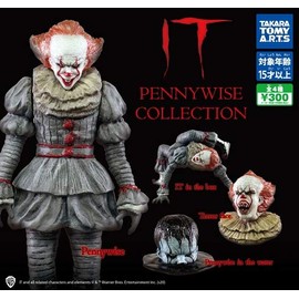IT PENNYWISE COLLECTION (Complete Set of 4 Types) Gachagacha Capsule Toy