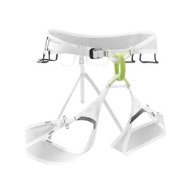 EDELRID Prisma Guide Climbing Harness (Strap for Via Ferrata, Ski Mountaineering, Ski Tours), Colour: Light Grey, Size: S