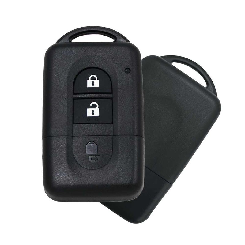 OcioDual 2 Button Key Shell Compatible with Nissan Micra X-Trail