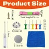 Roof liner repair set, 60 pieces car repair rivets, car