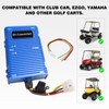 Roykaw Golf Cart Voltage Reducer Regulator,36 or 48V to 12V