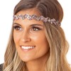 Hipsy Plus Size, Adjustable No Slip Sparkly Bling Glitter Wave