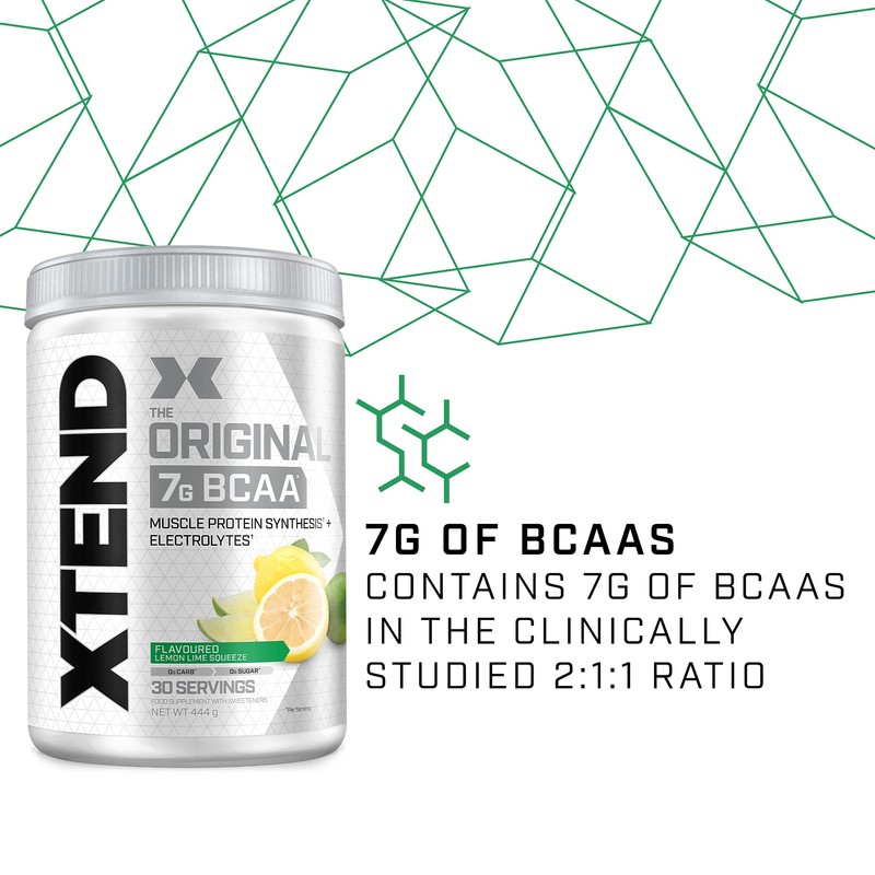 XTEND Original BCAA Powder Lemon Lime Squeeze 30 Servings |
