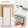 Weather Stripping Door Seal Strip - Soundproof Q-Shaped Foam for