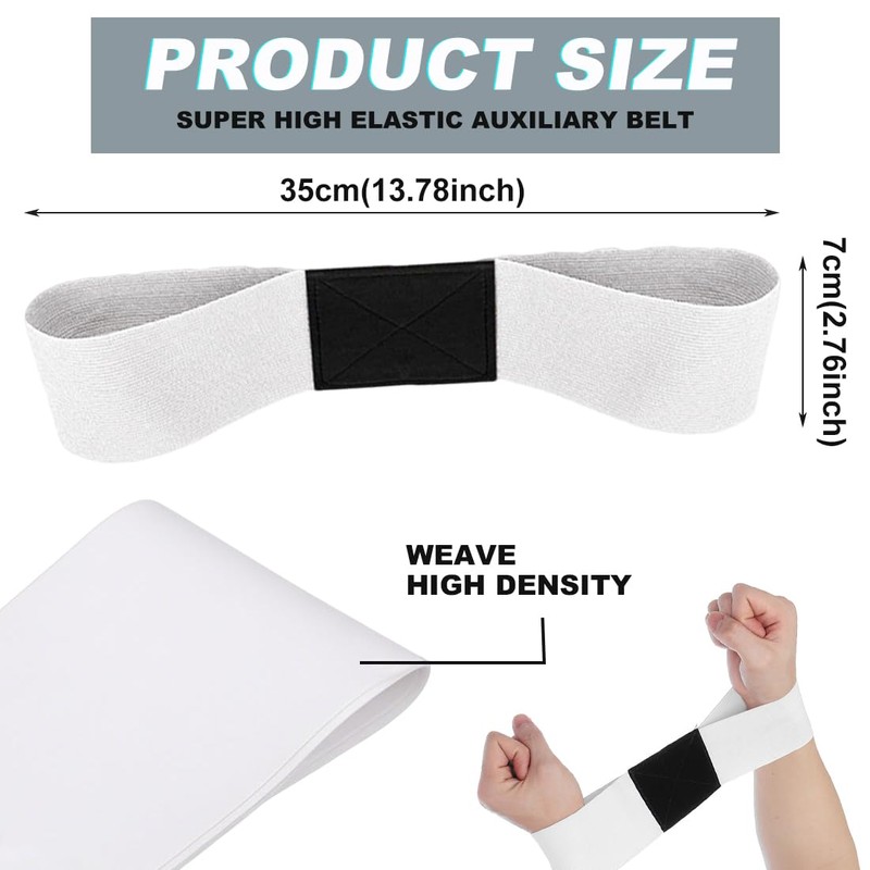 IKOPFLN Golf Training Auxiliary Swing Arm Belt, Golf Swing Posture