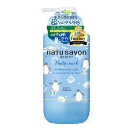 Softimo Natural Savon Select White Body Wash Super Cool 16.2 fl oz (480 ml) Cooling Body Soap