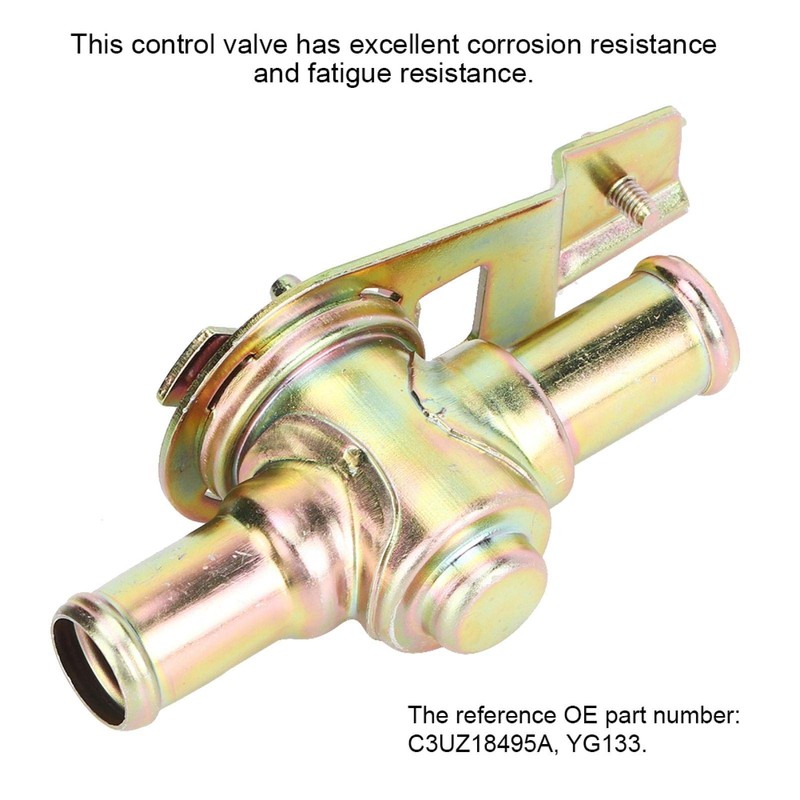 4 Seasons Heater Valve - Heater Control Valve, Aluminium Alloy