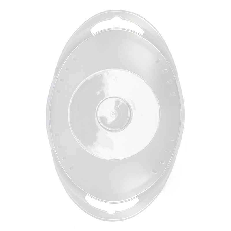 Transparent Steaming Pan Cover PCTG Heat Resistant Steaming Pan Cover