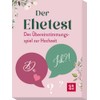 Der Ehetest: Das Übereinstimmungsspiel zur Hochzeit | Spiel für Paare