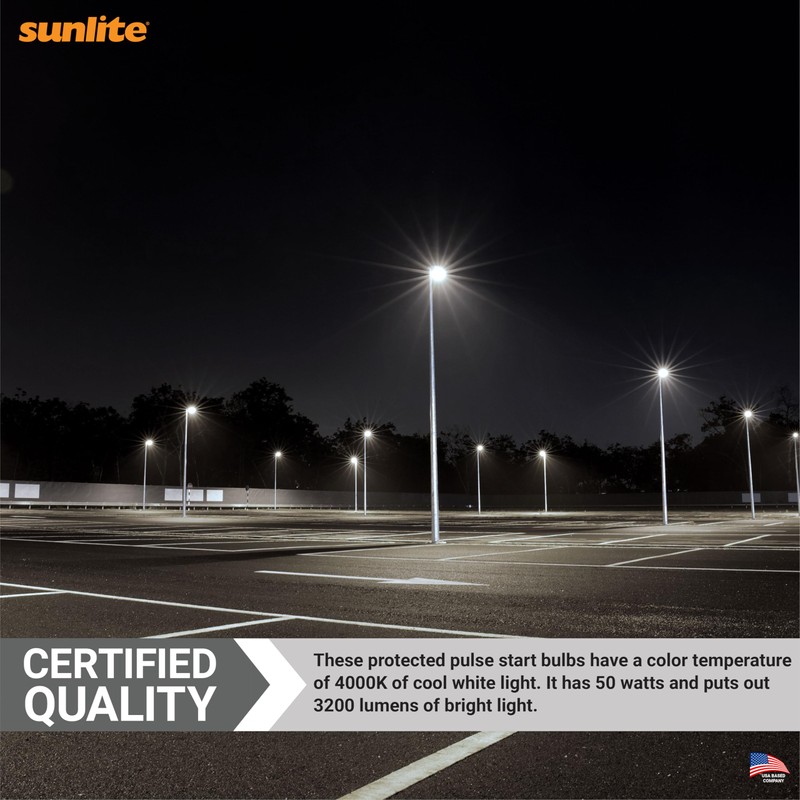 Sunlite M110/O Protected Metal Halide Lamp 50W Clear
