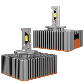 CHOPDARK D5S LED Bulbs D5A Light Bulbs 70W 50000Lm 6500K Cool White, Plug and Play, Fog Lamp, 2-pack