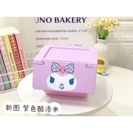Sanrio Purple Kuromi Desktop Storage Chest