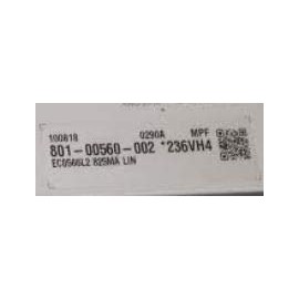 EldoLed ECOdrive 566/L 825MA LIN, ECOdrive, 50W, 0-10V + AUX, 1 Control Channel, Constant Current, 1x 55V Output, Side Feed, Long Metal, 236VH4