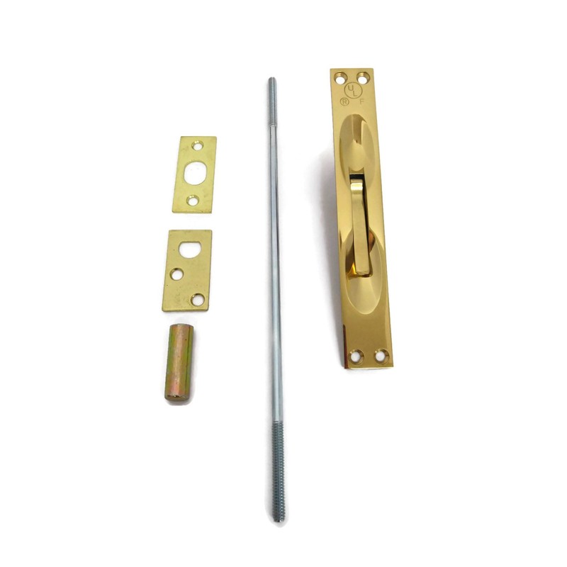 Rockwood 555 12" US3 Manual Flush Bolt for Hollow Metal