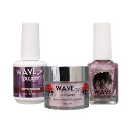 Wave Gel - Complete Trio Set 3 IN 1 - Acyrlic | Dipping Powder + Gel Polish + Nail Lacquer - Galaxy Collection (11)