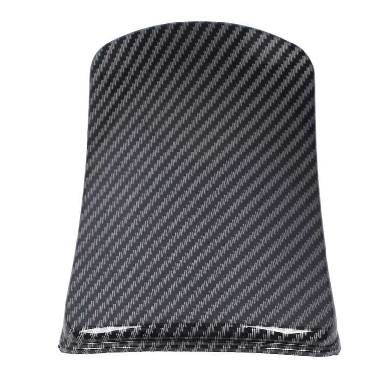 Carbon Fiber Style Fuel Tank Cap Cover Stylish Scratch Proof