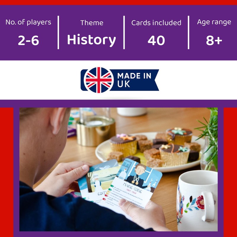 History Heroes: Scientists Card Game