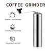 Manual Coffee Grinder Stainless Steel Conical Burr Bean with Hand