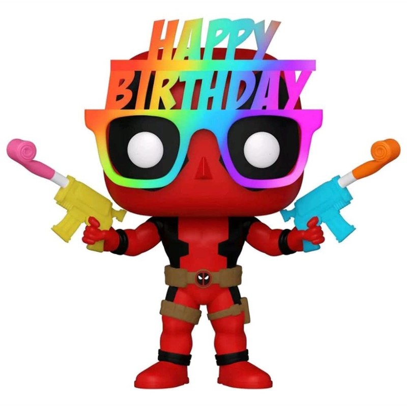 Funko Pop! 54687 Deadpool Birthday Glasses Deadpool 30th Anniversary Pop!