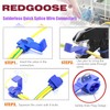 REDGOOSE 100PCS Solderless Quick Splice Wire Connectors, 12-10 AWG Lock