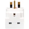 STATUS 3 Way Multi Plug Adapter | UK 3 Pin