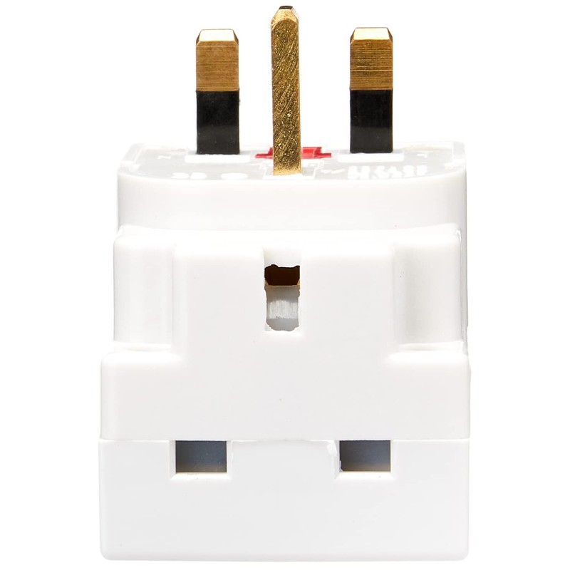 STATUS 3 Way Multi Plug Adapter | UK 3 Pin
