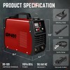 DNA MOTORING 120A/110V ARC Welder Machine, Portable Hot Start Welding