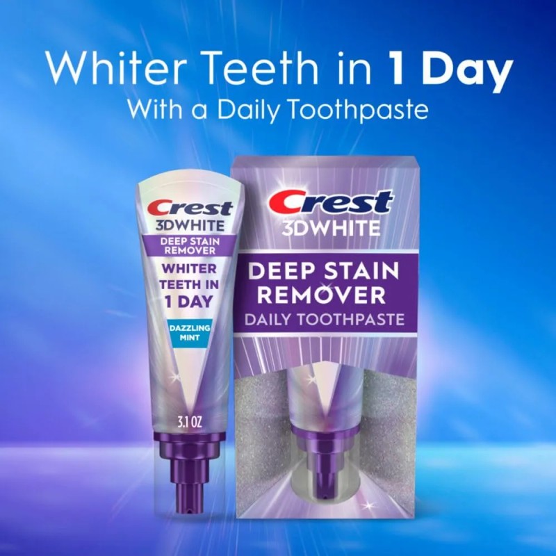 Crest 3dwhite Brilliance Quitamanchas Profundo Menta