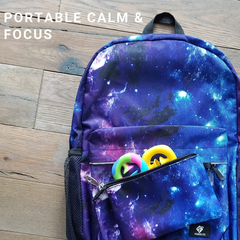 Suction Cup Fidget Toy for Kids, Adults by Fenrici, Dual