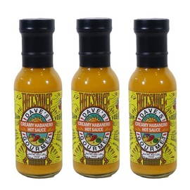 Dave's Gourmet Creamy Habanero Sauce-Medium Heat For Salads Sauces and Dressings-3 Pack