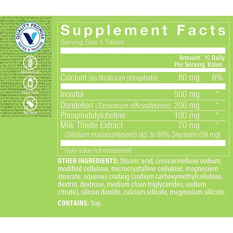 The Vitamin Shoppe Liver Support with Milk Thistle - 80%