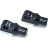 Kuryakyn Peg Adapters, Male Mount, Gloss Black