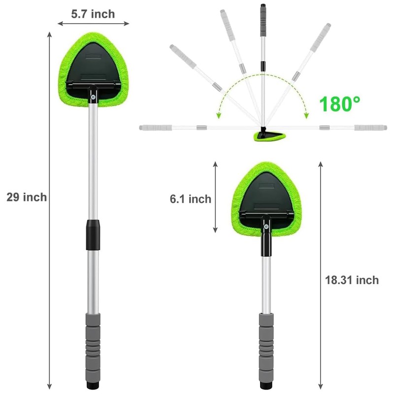 XINDELL 29-inch Windshield Cleaner Tool – Car Interior Window Cleaning