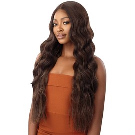 Outre Synthetic HD Lace Front Wig - KARRINGTON 30" (1 Jet Black)