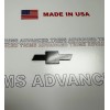 Advanced Trims Galaxy Black Steering Wheel Bowtie Overlay Chevy Silverado