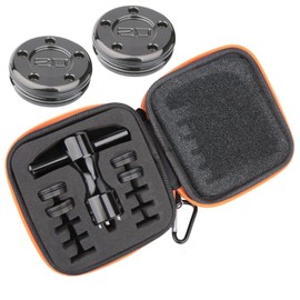 OGECLF 4pcs/set Black Golf Weights Kit for Titleist Scotty Cameron Newport, Phantom, Futura, GoLo, California Putters (2x10g 2x15g)