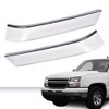 G-PLUS Front Grille Molding Trim Primed Compatible with 2003-2007 Chevy