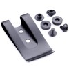 HolsterSmith Universal Metal Belt Clip - fits up to 2.0